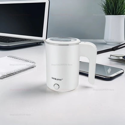 Portable Electric Kettle - 500ML Stainless Steel Fast Boiling Kettle With Auto Shut-Off - ZOOMNSTORE