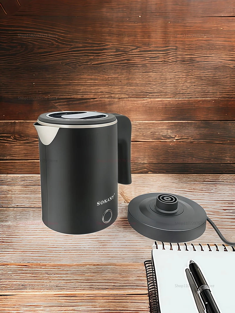 Portable Electric Kettle - 500ML Stainless Steel Fast Boiling Kettle With Auto Shut-Off - ZOOMNSTORE