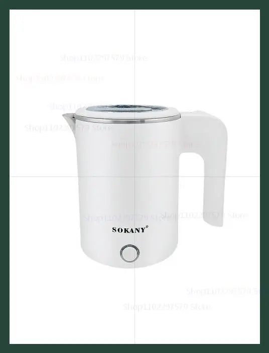 Portable Electric Kettle - 500ML Stainless Steel Travel Water Boiler With Auto Shut Off Safety - ZOOMNSTORE