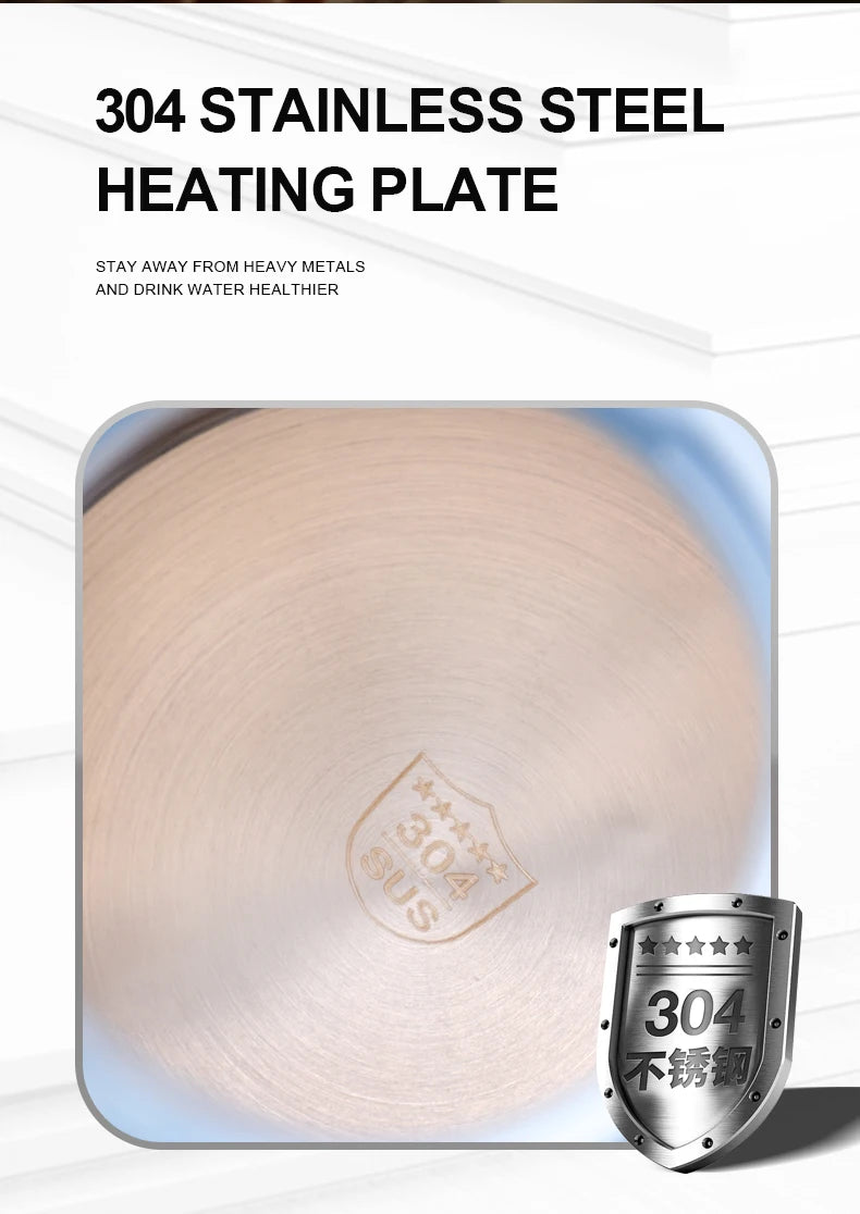 Portable Electric Kettle - Foldable Travel Kettle With Adjustable Temperature & Auto Shut-Off - ZOOMNSTORE