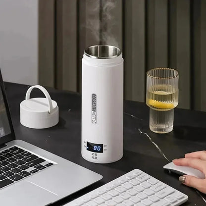 Portable Electric Kettle - 500ML Travel Tea Kettle With Auto Shut Off Safety - ZOOMNSTORE