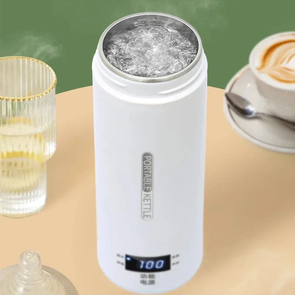 Portable Electric Kettle - 500ML Travel Tea Kettle With Auto Shut Off Safety - ZOOMNSTORE