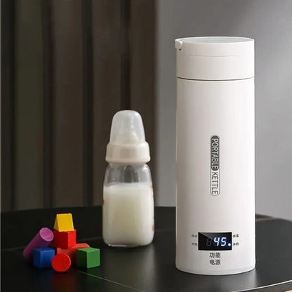 Portable Electric Kettle - 500ML Travel Tea Kettle With Auto Shut Off Safety - ZOOMNSTORE