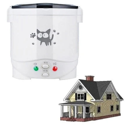 Portable Electric Rice Cooker - Multi-Cooker for Home  Vehicle 12V24V220V - ZOOMNSTORE