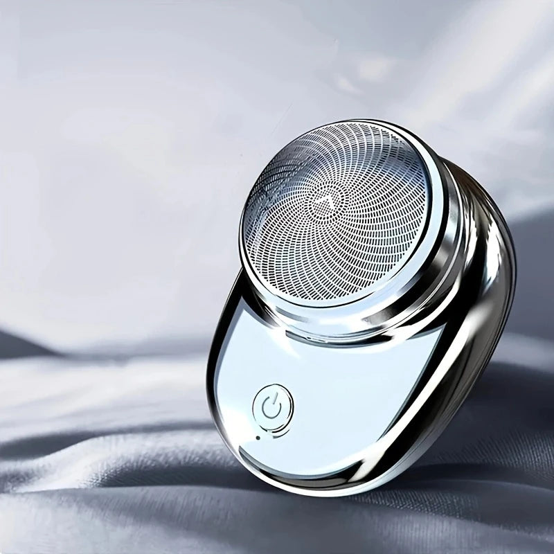 Portable Electric Shaver - Mini Wireless Travel Razor  Detachable Beard Trimmer - ZOOMNSTORE