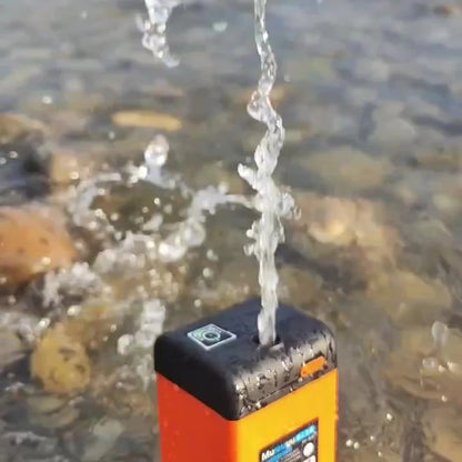 Portable Electric Shower - USB Rechargeable Outdoor Shower Pump with Battery Life Indicator - ZOOMNSTORE