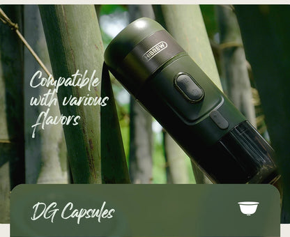 Portable Wireless Espresso Machine - Car  Home Coffee Maker for Nespresso Dolce Capsules - ZOOMNSTORE
