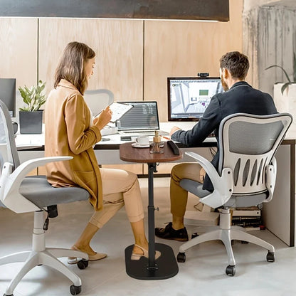 Portable Adjustable Folding Side Table - Versatile Laptop Desk for Home Office Sofa and Bedside Use - ZOOMNSTORE