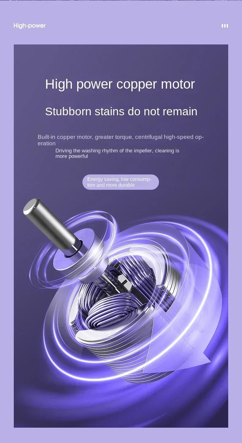 Portable Folding Washing Machine - Compact Travel Washer With Foldable Laundry Bucket - ZOOMNSTORE