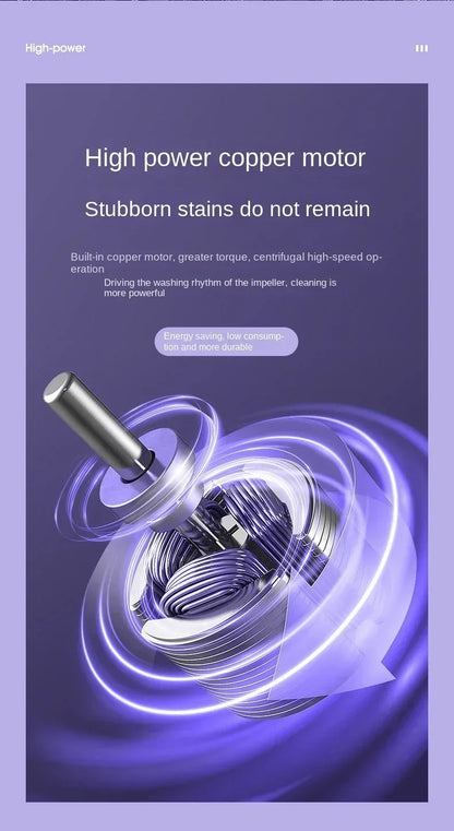 Portable Folding Washing Machine - Compact Travel Washer With Foldable Laundry Bucket - ZOOMNSTORE