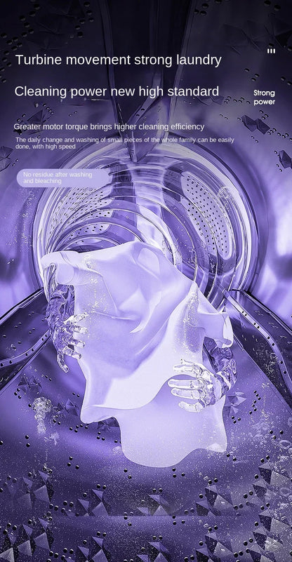 Portable Folding Washing Machine - Compact Travel Washer With Foldable Laundry Bucket - ZOOMNSTORE