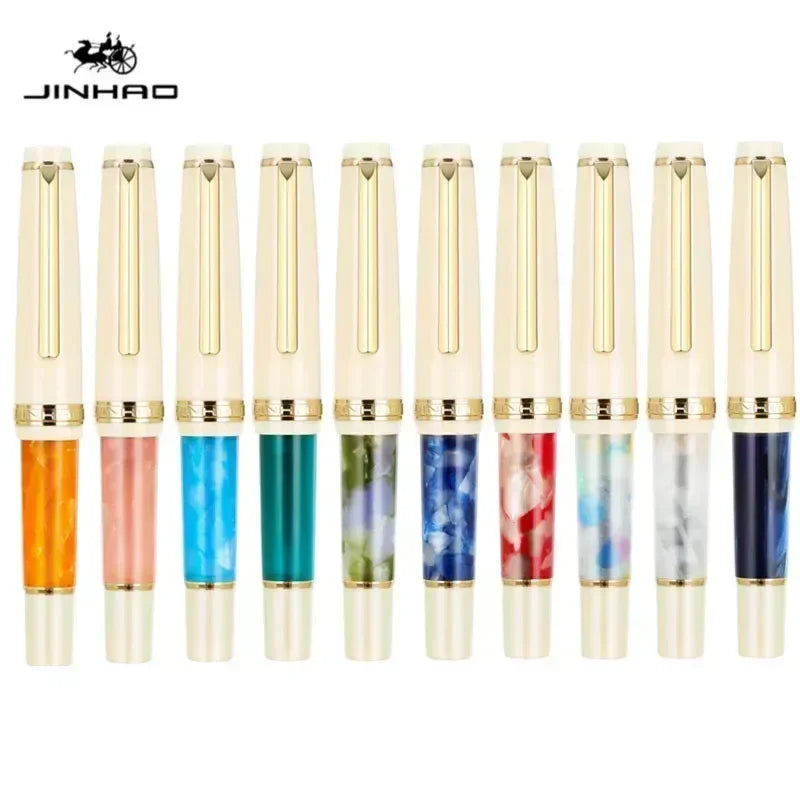 Jinhao 82 Mini Acrylic Fountain Pen - Cute Portable Calligraphy Pen for Office and School Supplies - ZOOMNSTORE