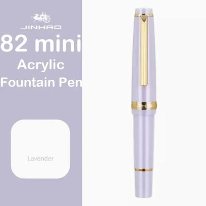 Jinhao 82 Mini Acrylic Fountain Pen - Cute Portable Calligraphy Pen for Office and School Supplies - ZOOMNSTORE