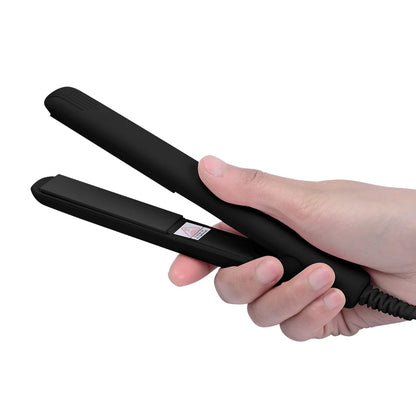 Portable Hair Straightener - Ceramic Flat Iron Mini Hair Iron Wet Dry Styling Tool - ZOOMNSTORE