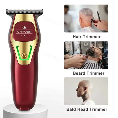 Mini Portable Electric Hair Trimmer - Rechargeable Bald Head Clipper - ZOOMNSTORE