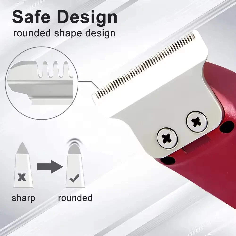 Mini Portable Electric Hair Trimmer - Rechargeable Bald Head Clipper - ZOOMNSTORE