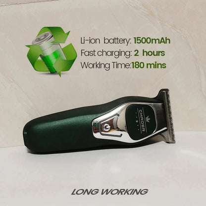 Mini Portable Electric Hair Trimmer - Rechargeable Bald Head Clipper - ZOOMNSTORE