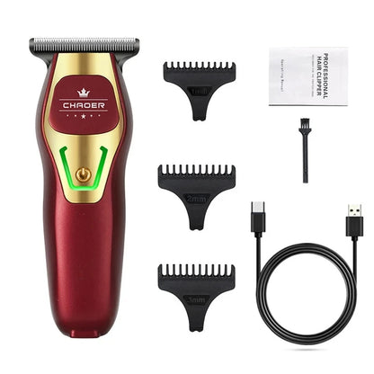 Mini Portable Electric Hair Trimmer - Rechargeable Bald Head Clipper - ZOOMNSTORE
