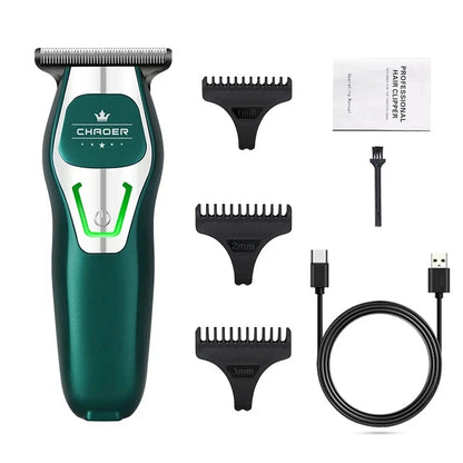 Mini Portable Electric Hair Trimmer - Rechargeable Bald Head Clipper - ZOOMNSTORE