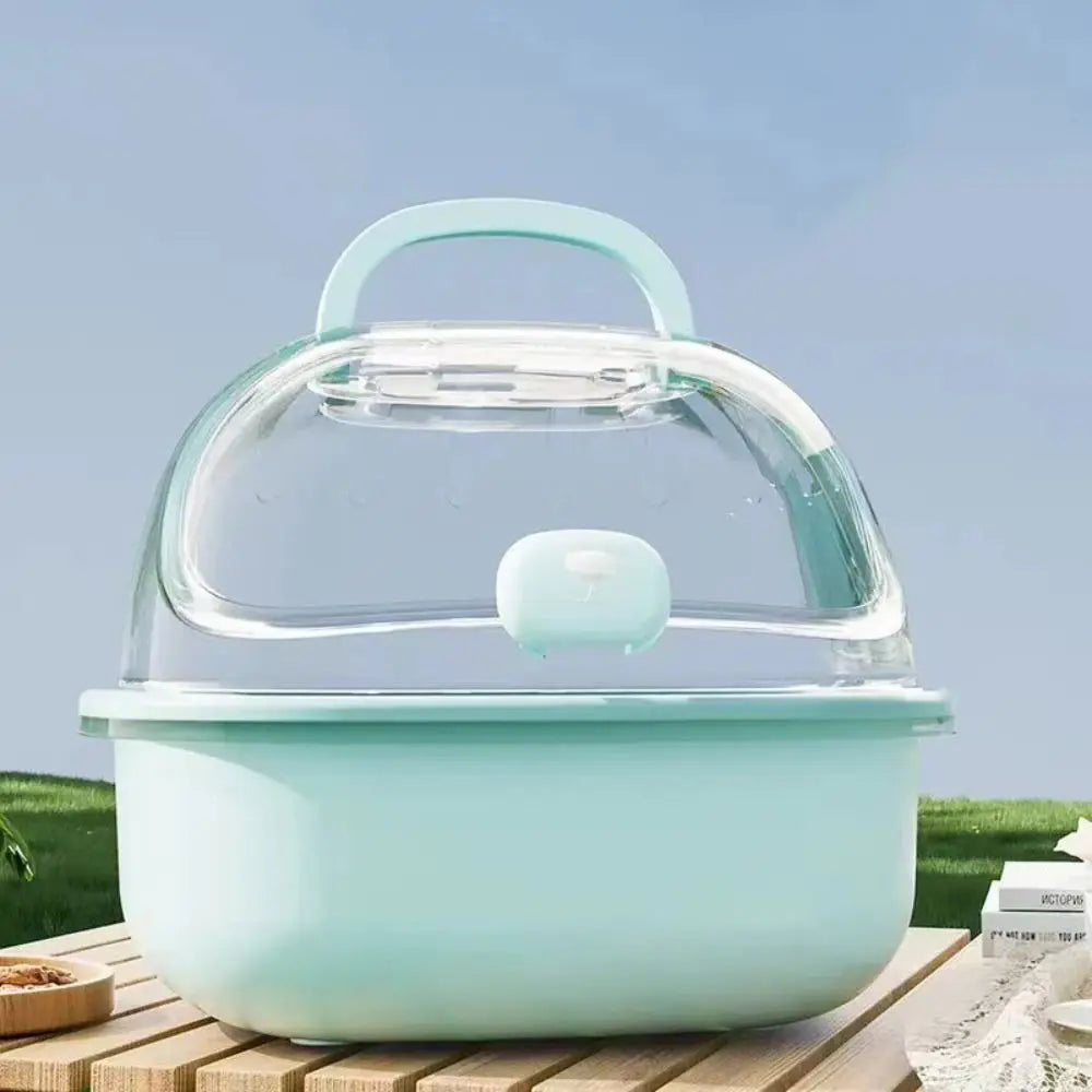 Portable Hamster Cage - Breathable Pet Travel Carrier With Dual Feeder & Large Space - ZOOMNSTORE
