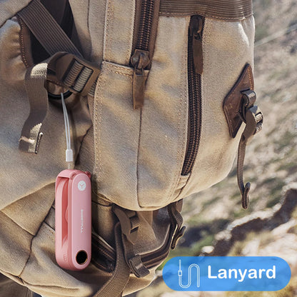 Portable Handheld Small Fan 2-speed Wind 1500mah Battery Capacity Mini USB Rechargeable Foldable Fan Suitable For Outdoor Use - ZOOMNSTORE