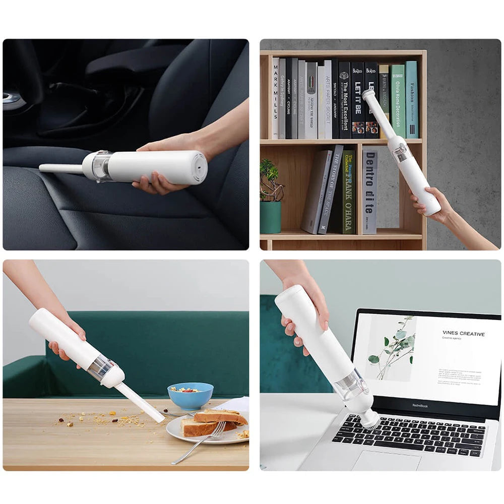 Portable Handheld Vacuum | Wireless Cleaner With 13000Pa Strong Suction & Long Battery Life - ZOOMNSTORE