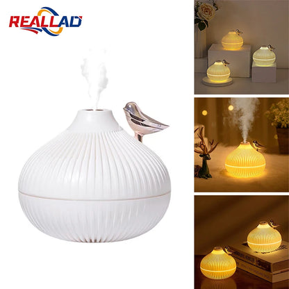 Portable Humidifier USB Air Diffuser - Onion Shape Mini Aroma Device for Car & Bedroom - ZOOMNSTORE