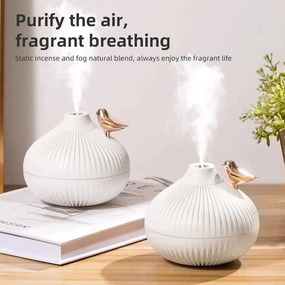 Portable Humidifier USB Air Diffuser - Onion Shape Mini Aroma Device for Car & Bedroom - ZOOMNSTORE