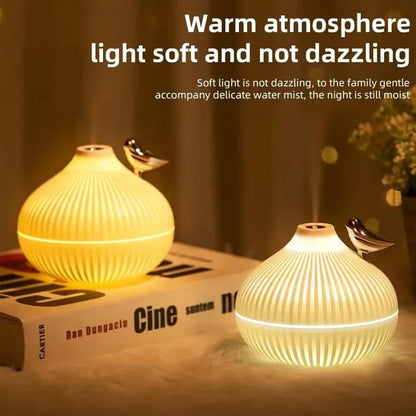 Portable Humidifier USB Air Diffuser - Onion Shape Mini Aroma Device for Car & Bedroom - ZOOMNSTORE