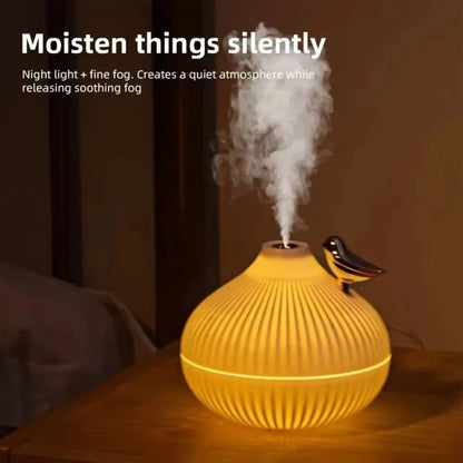 Portable Humidifier USB Air Diffuser - Onion Shape Mini Aroma Device for Car & Bedroom - ZOOMNSTORE