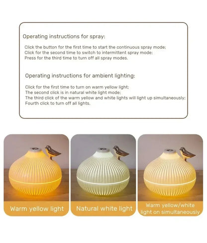 Portable Humidifier USB Air Diffuser - Onion Shape Mini Aroma Device for Car & Bedroom - ZOOMNSTORE