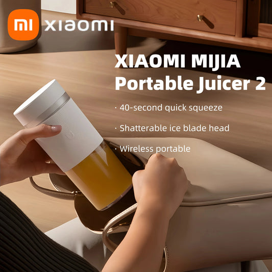 XIAOMI MIJIA Portable Juicer Mixer - Electric Mini Blender for Fruits and Vegetables - ZOOMNSTORE