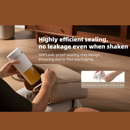 XIAOMI MIJIA Portable Juicer Mixer - Electric Mini Blender for Fruits and Vegetables - ZOOMNSTORE