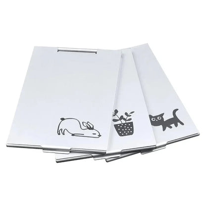 Portable Makeup Mirror - Aluminum Folding Compact Travel Pocket Vanity Mirror - ZOOMNSTORE