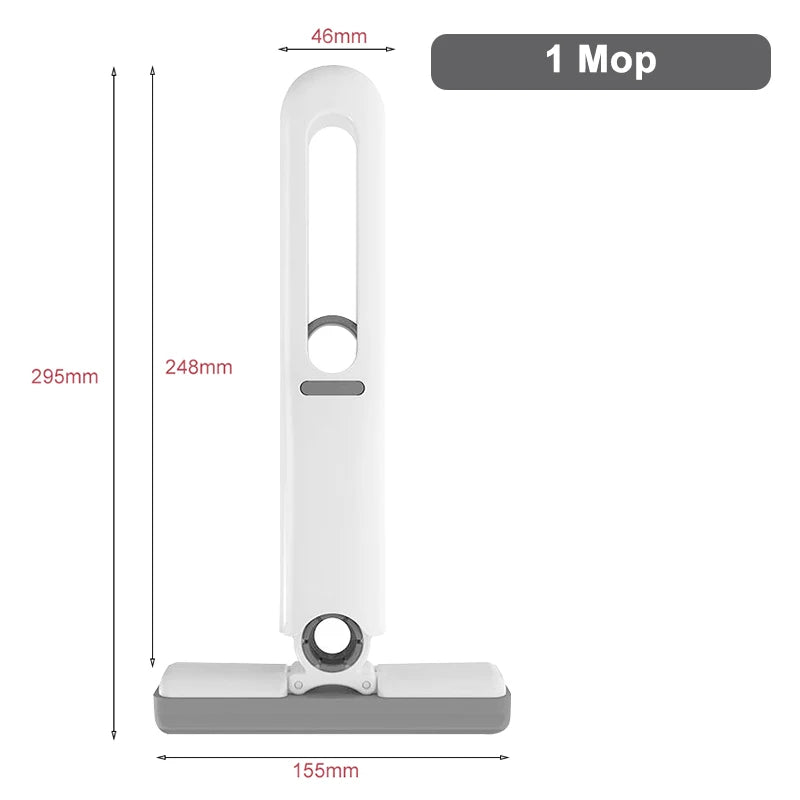 Portable Mini Squeeze Mop - Wet and Dry Sponge Mop for Home and Car - ZOOMNSTORE