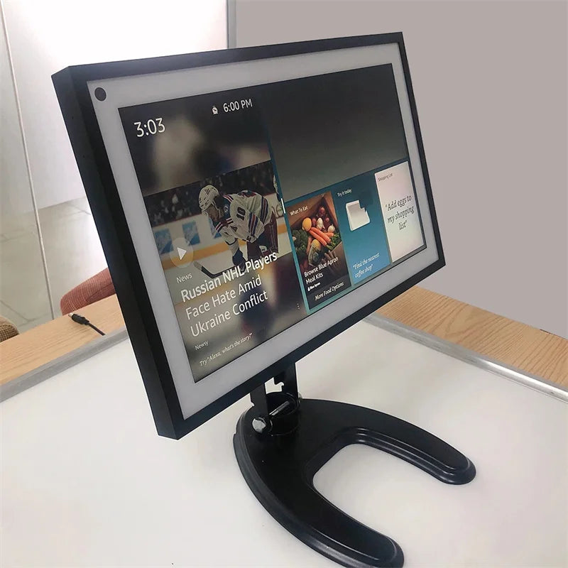 Portable Monitor Stand - Adjustable 14-29 Inch Rotating Monitor Arm | Foldable Desktop Display - ZOOMNSTORE