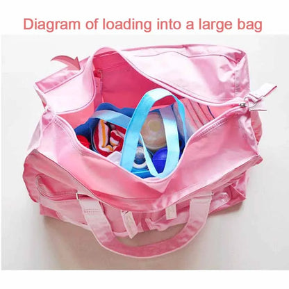 Portable Mummy Bag Bottle Storage Multi-Function Separate Bag Nappy Maternity Handbag Large Capacity Baby Tote Diaper Organizer - ZOOMNSTORE