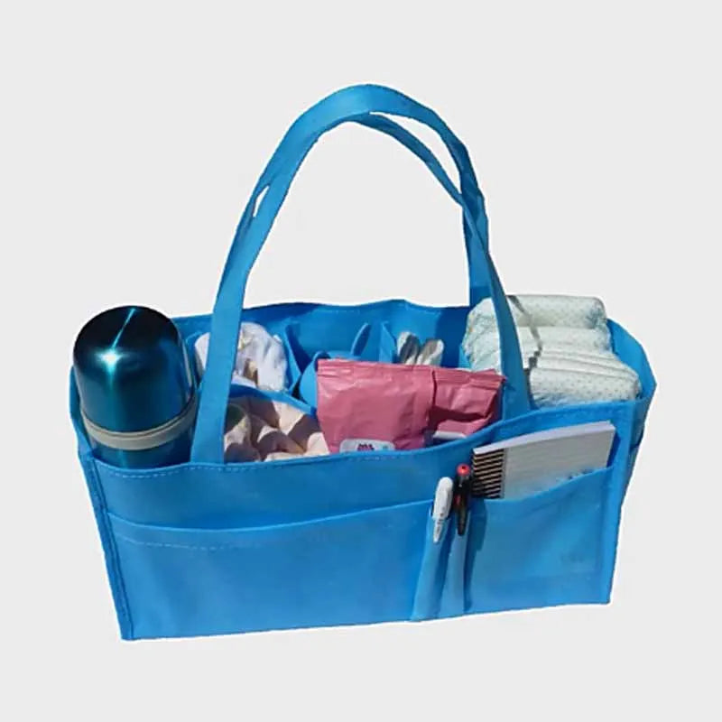 Portable Mummy Bag Bottle Storage Multi-Function Separate Bag Nappy Maternity Handbag Large Capacity Baby Tote Diaper Organizer - ZOOMNSTORE