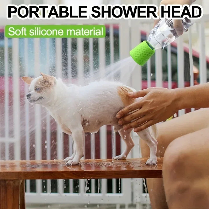 Portable Pet Bath – Multifunctional Dog Wash Nozzle & Outdoor Pet Shower Accessory - ZOOMNSTORE
