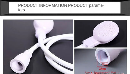 Portable Pet Shower - Handheld Dog Shower with Flexible Hose & Removable Faucet Head - ZOOMNSTORE