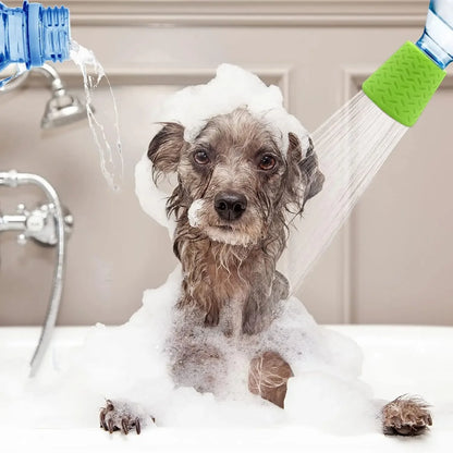 Portable Pet Shower Head - Silicone Outdoor Dog  Cat Cleaning Tool - ZOOMNSTORE
