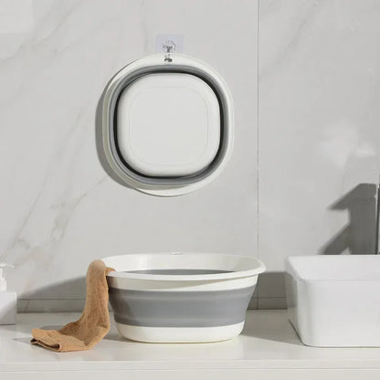 Portable Plastic Folding Wash Basin - Travel Laundry Tub for Home  Baby Bath - ZOOMNSTORE