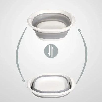 Portable Plastic Folding Wash Basin - Travel Laundry Tub for Home  Baby Bath - ZOOMNSTORE