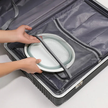 Portable Plastic Folding Wash Basin - Travel Laundry Tub for Home  Baby Bath - ZOOMNSTORE