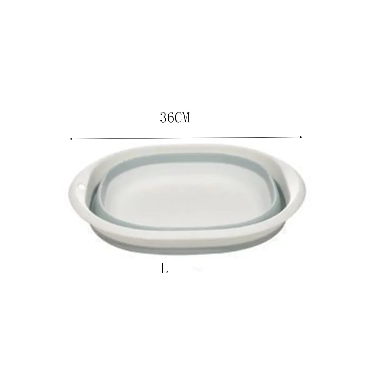 Portable Plastic Folding Wash Basin - Travel Laundry Tub for Home  Baby Bath - ZOOMNSTORE