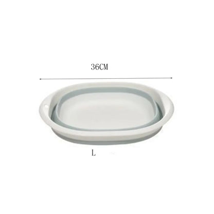 Portable Plastic Folding Wash Basin - Travel Laundry Tub for Home  Baby Bath - ZOOMNSTORE