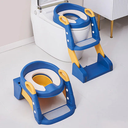 Portable Potty Seat - Foldable Toilet Training Stool | Easy Clean Baby Potty Chair - ZOOMNSTORE