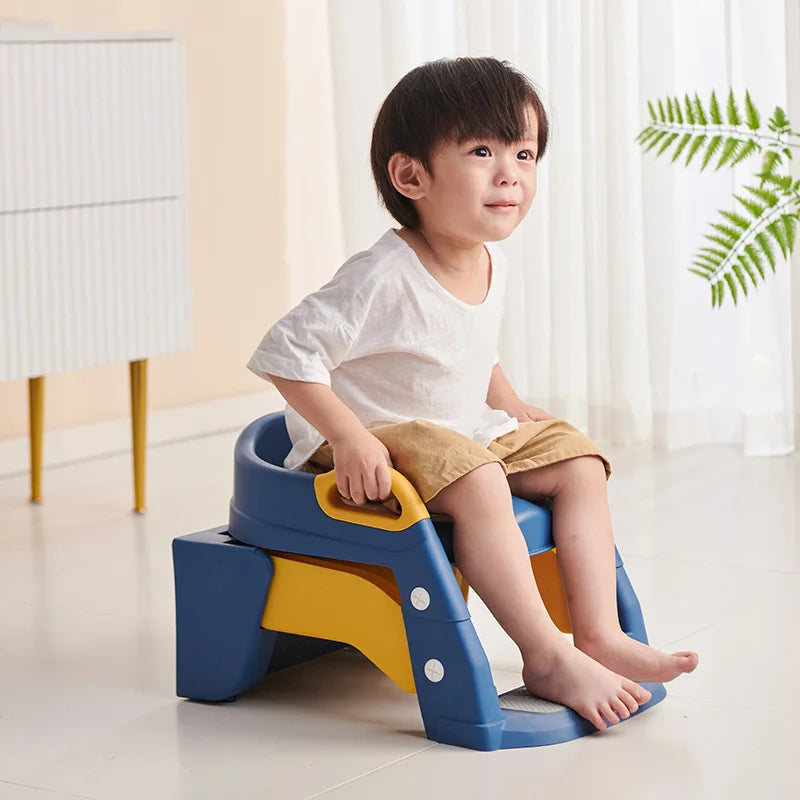 Portable Potty Seat - Foldable Toilet Training Stool | Easy Clean Baby Potty Chair - ZOOMNSTORE