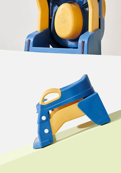 Portable Potty Seat - Foldable Toilet Training Stool | Easy Clean Baby Potty Chair - ZOOMNSTORE