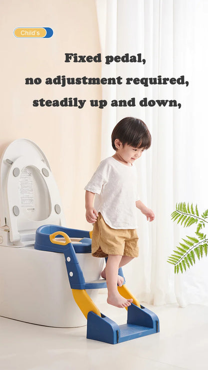 Portable Potty Seat - Foldable Toilet Training Stool | Easy Clean Baby Potty Chair - ZOOMNSTORE
